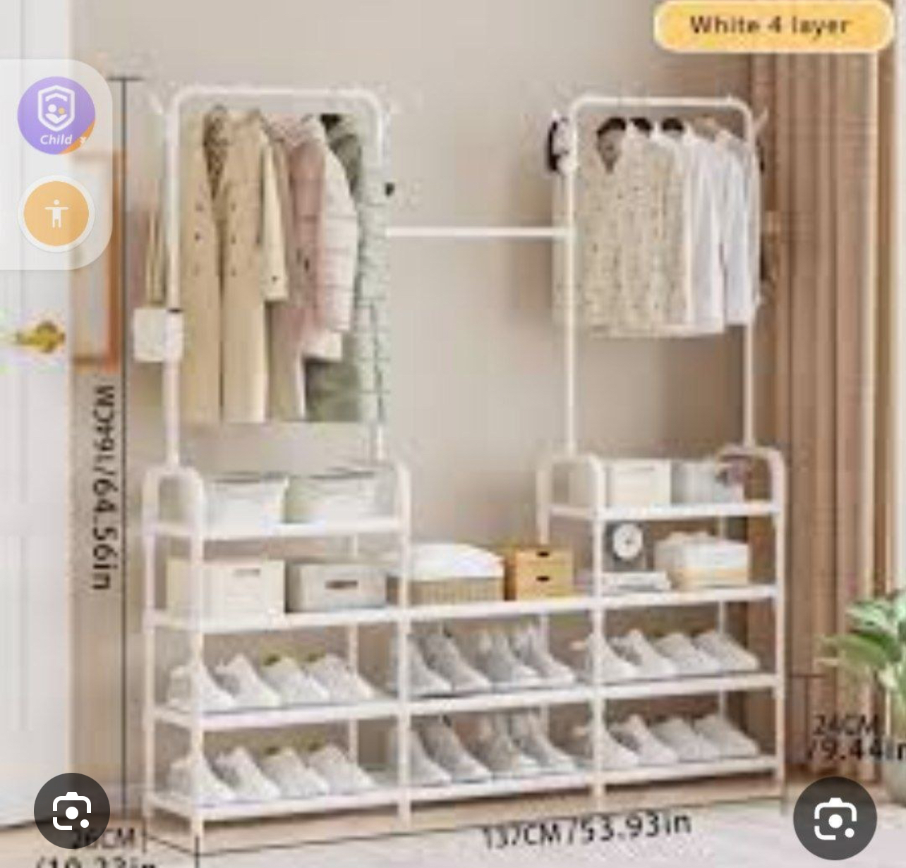 استند لباس و کیف و کفش مدل 32035