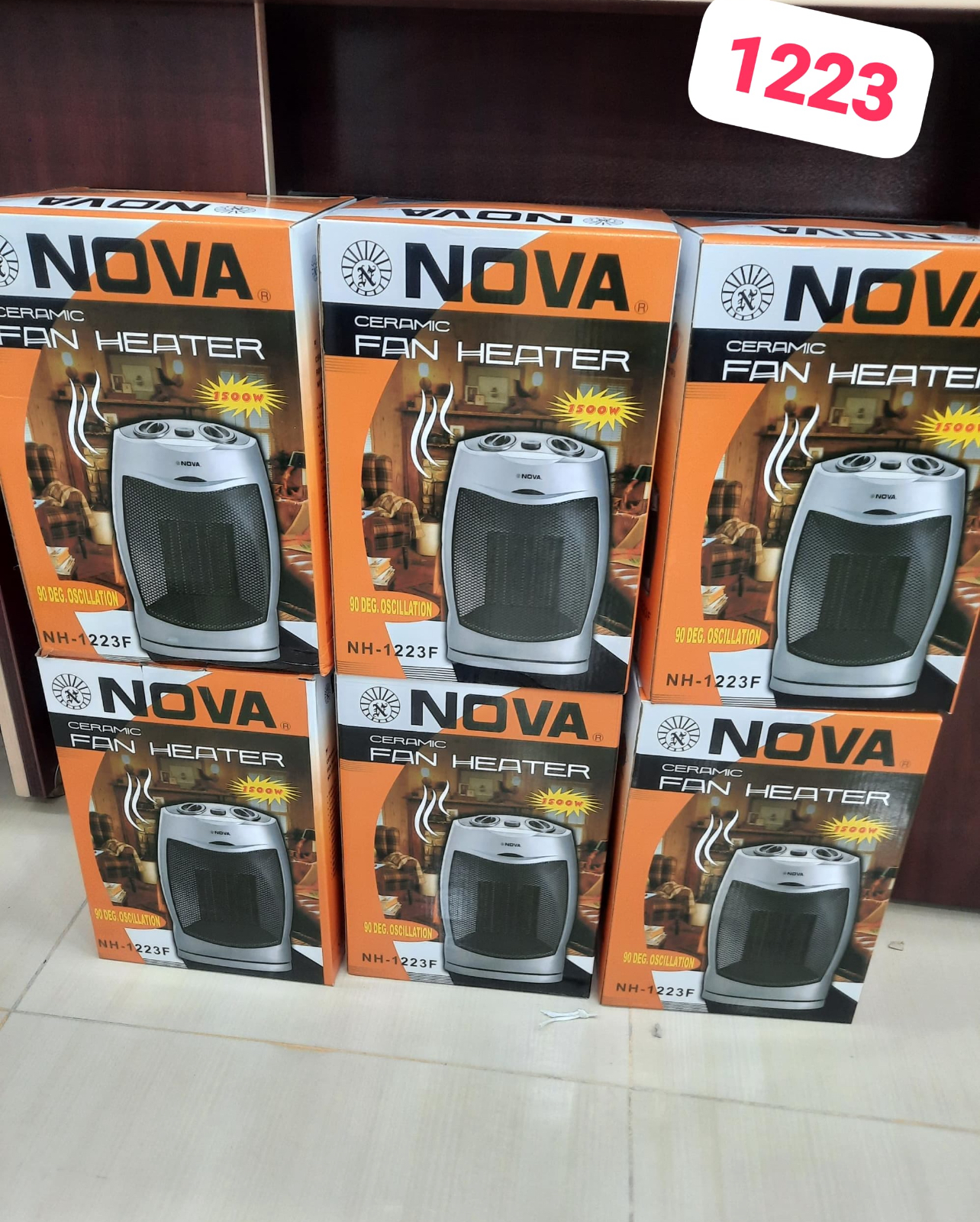 بخاری برقی نوا مدل NH-1223 F