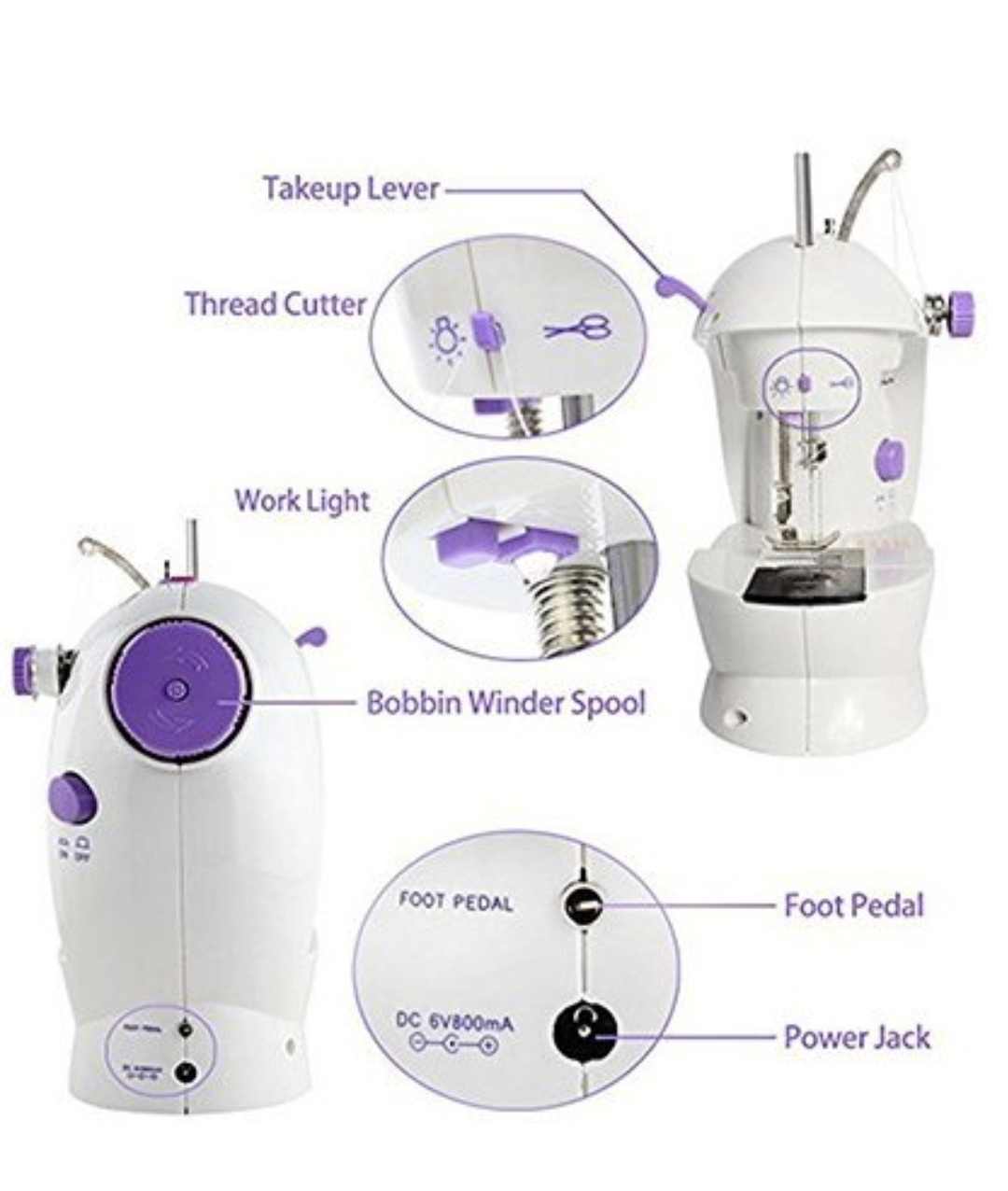 مینی چرخ خیاطی